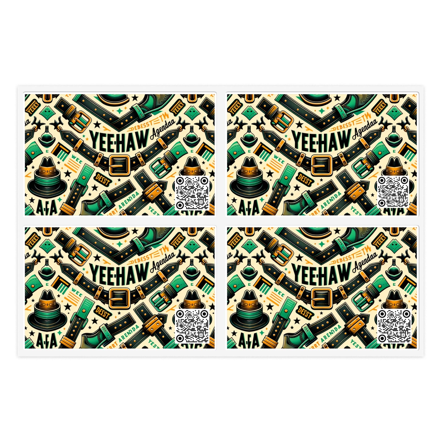 Digital Cowboy Tech-Western Fusion Sticker Sheets - 8404 Design-58