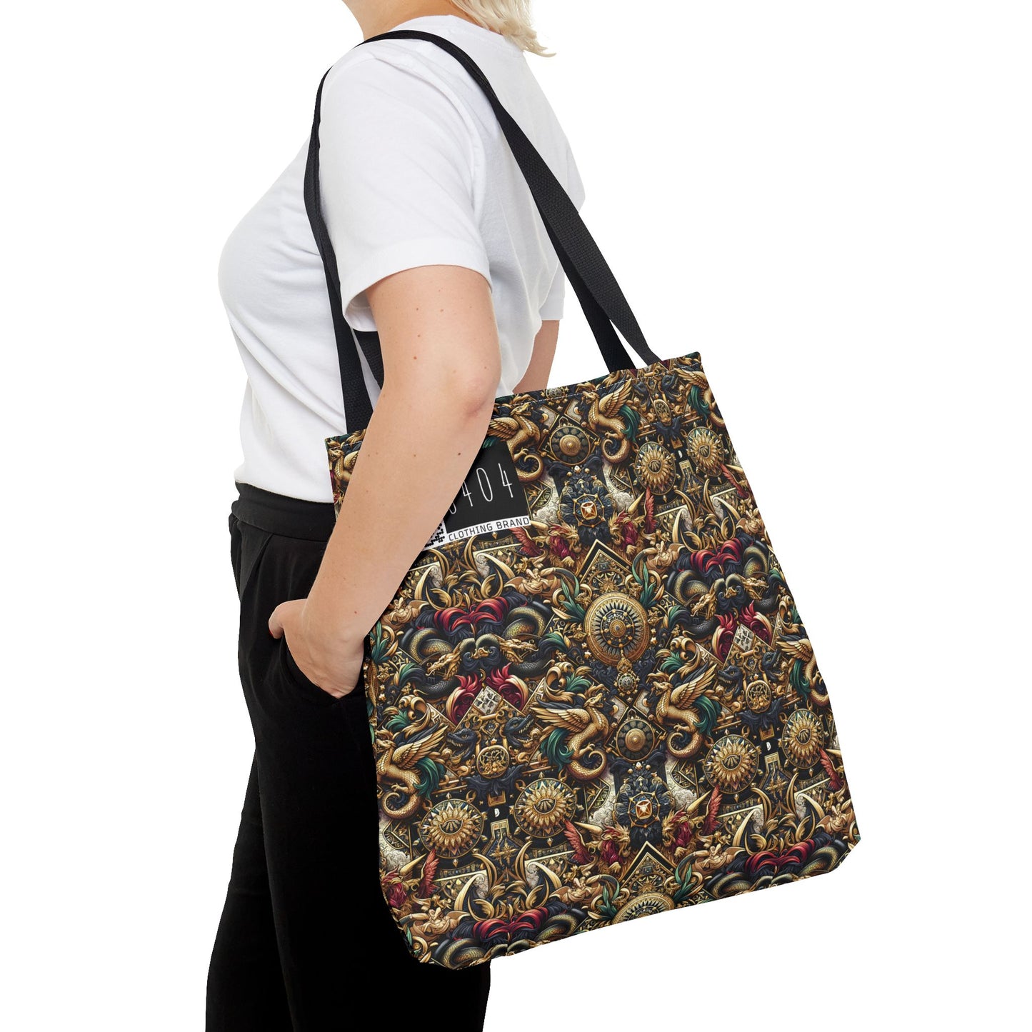 Digital Renaissance Luxurious Streetwear Inspired By Classical Art With a Modern Twist Tote Bag - 8404 Design-76