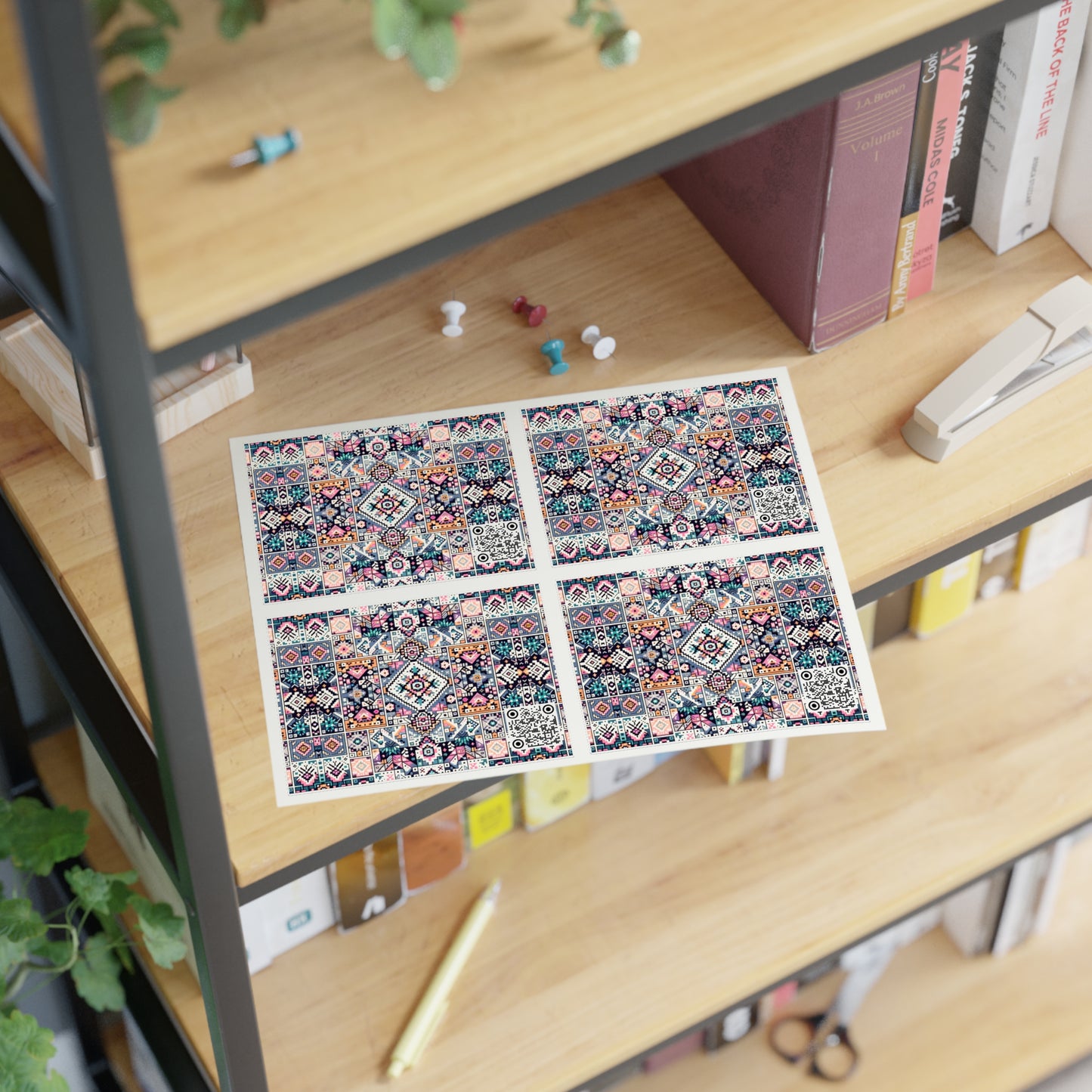 Digital Artisanal Fusion Digital Artisanal Sticker Sheets - 8404 Design-65