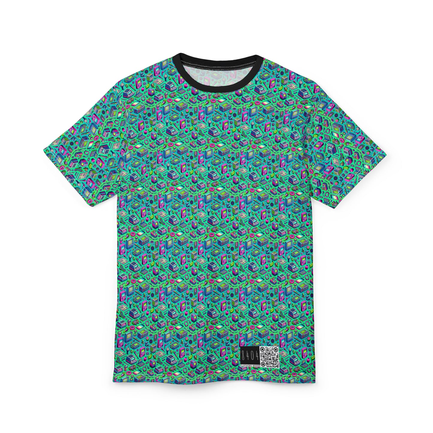 Y2k Revival Nostalgic Futurism Unisex Cut & Sew Tee - 8404 Design-48