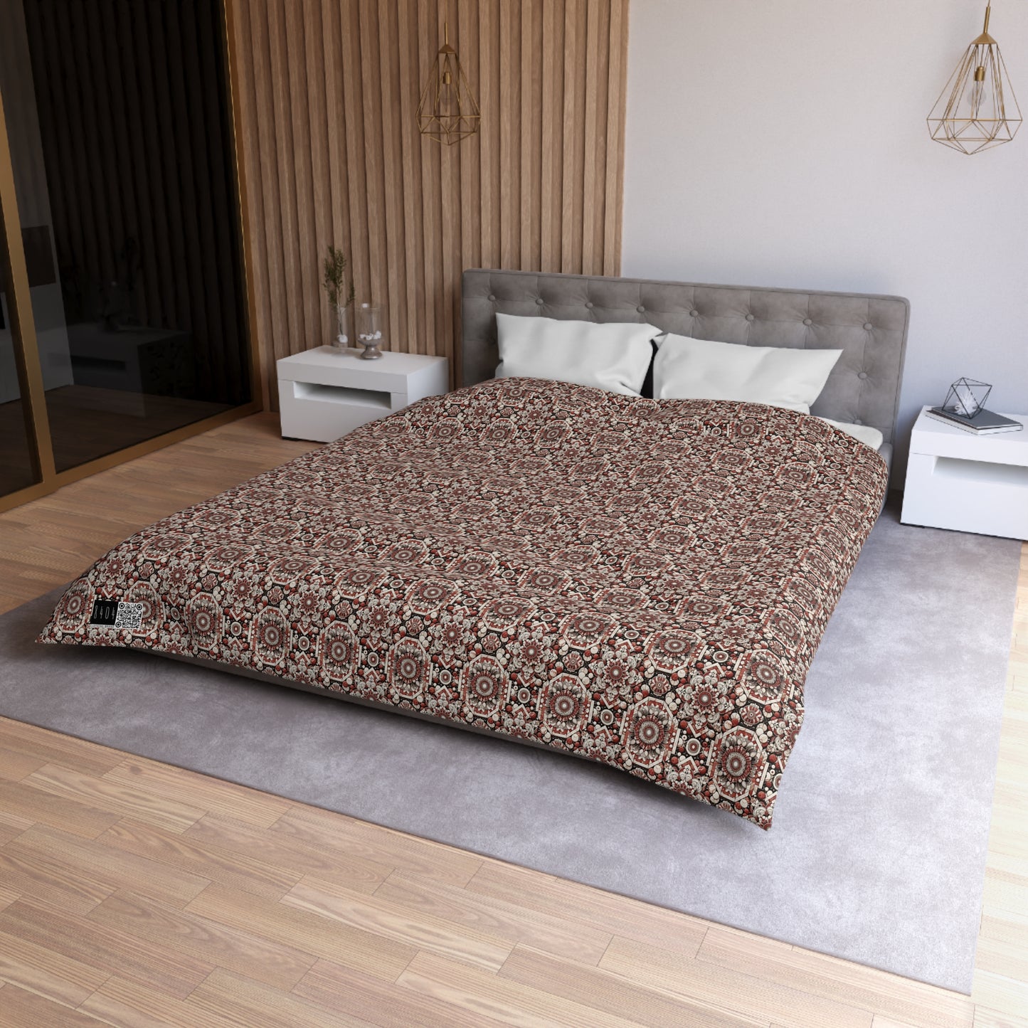Neo Jomon Sculptural Aesthetics Artisanal Streetwear Microfiber Duvet Cover - 8404 Design-55