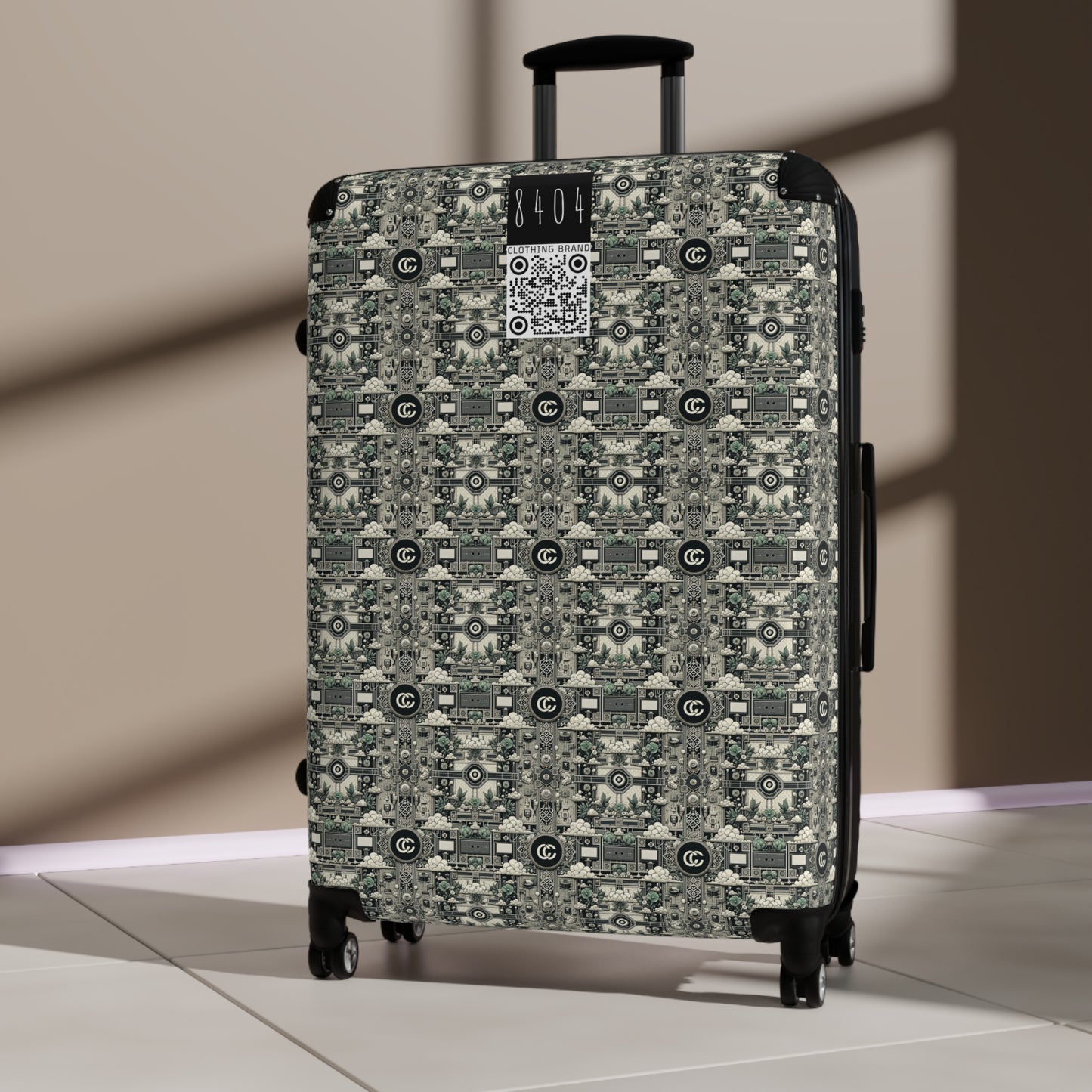 Cyber Garden Party Tech Garden Extravaganza Suitcase - 8404 Design-54