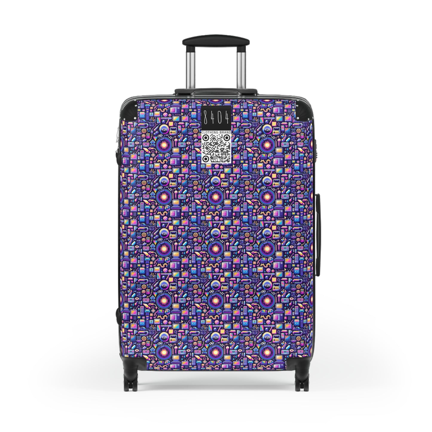 Digital Nostalgia Modern Retro Fusion Suitcase - 8404 Design-64