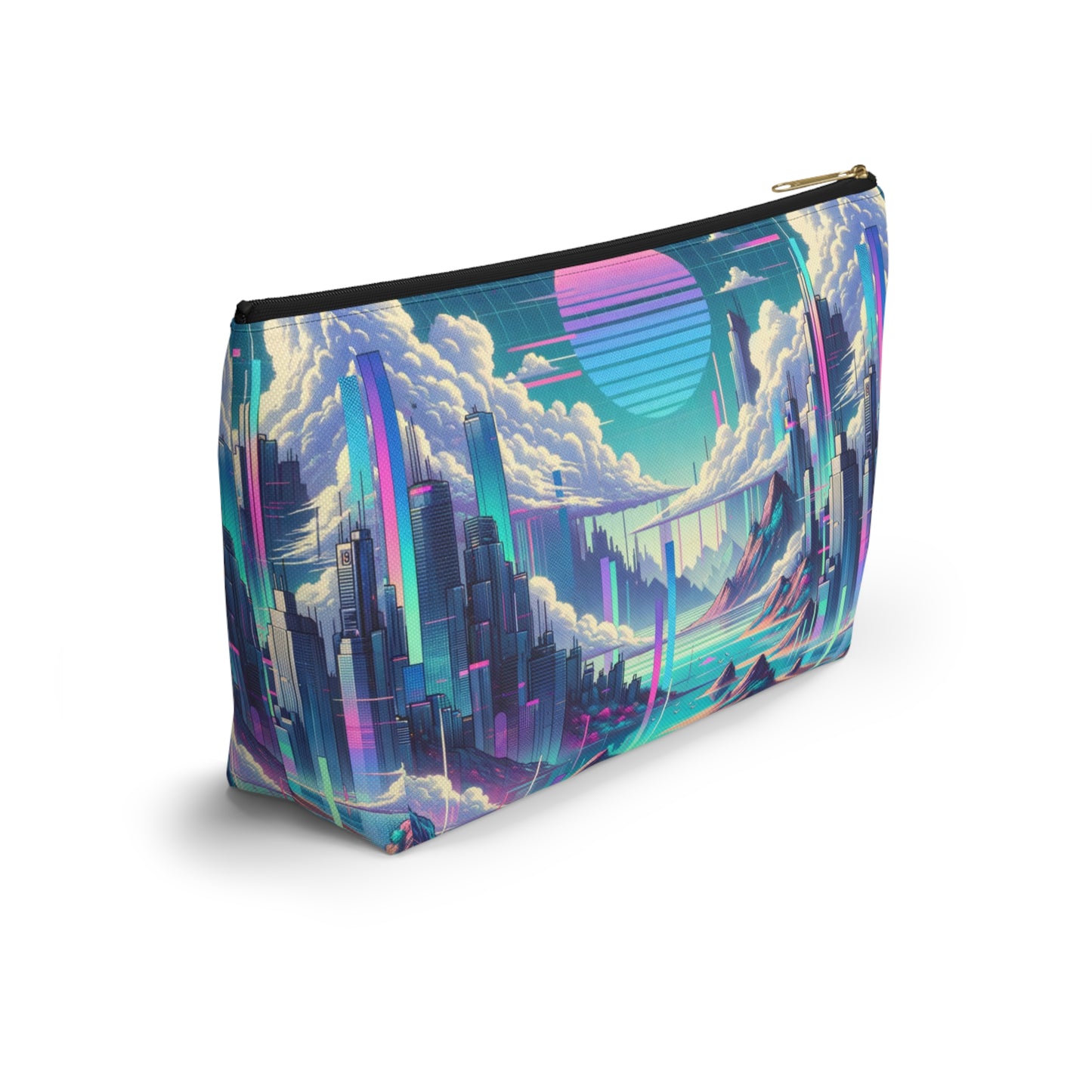 Digital Dreamscapes Digitally-Inspired Streetwear With a Dreamy, Surreal Twist Accessory Pouch W T-Bottom - 8404 Design-53