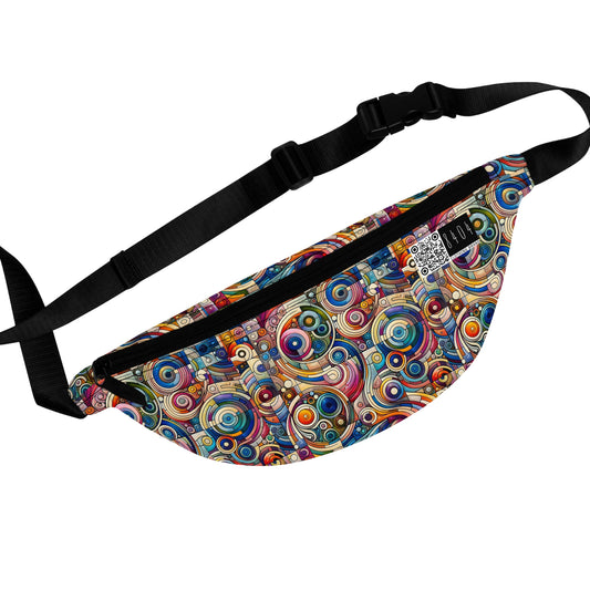 Digital Artistic Expression Artistic Streetwear Fanny Pack - 8404 Design-49