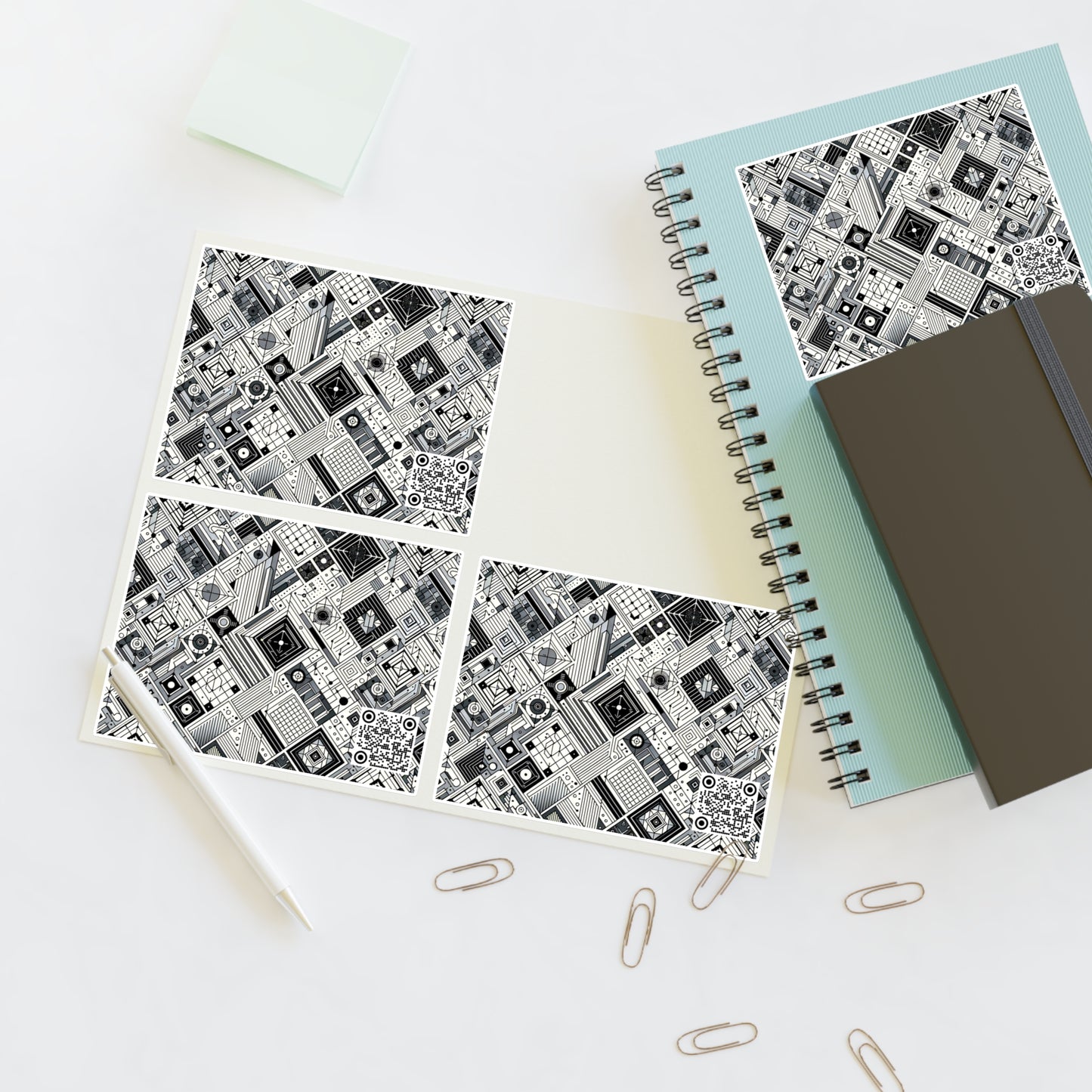 Digital Minimalism Minimalist Tech Sticker Sheets - 8404 Design-40