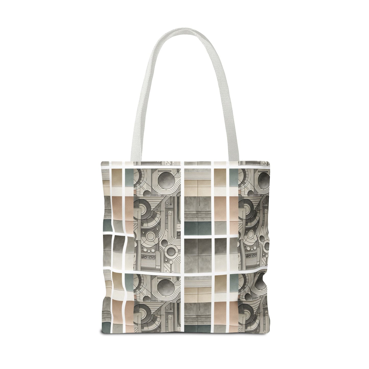 Tech Utility Chic Tech-Forward Minimalist Tote Bag - 8404 Design-59
