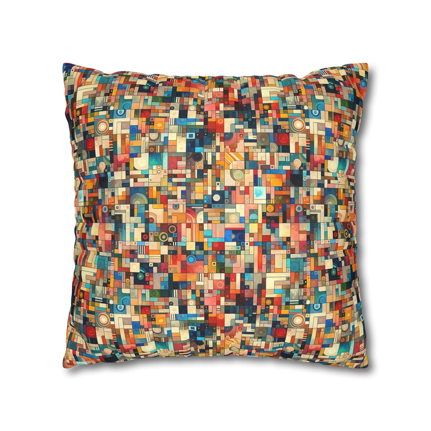 Digital Artistic Expression Artistic Streetwear Faux Suede Square Pillowcase - 8404 Design-46