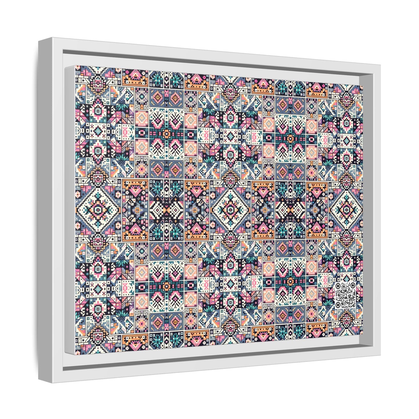 Matte Canvas, Framed (multi-Color) - 8404 Design-01