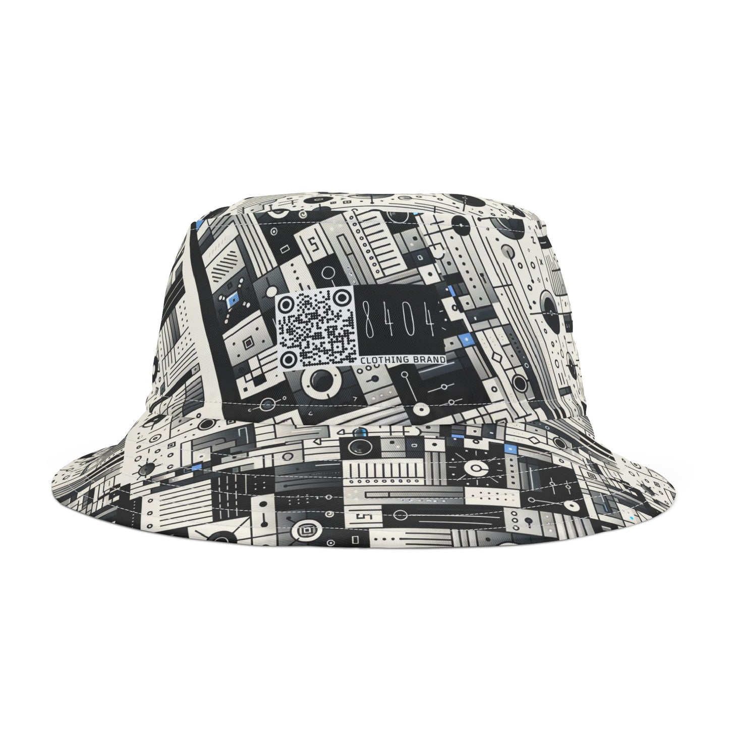 Digital Minimalism Minimalist Tech Bucket Hat - 8404 Design-66