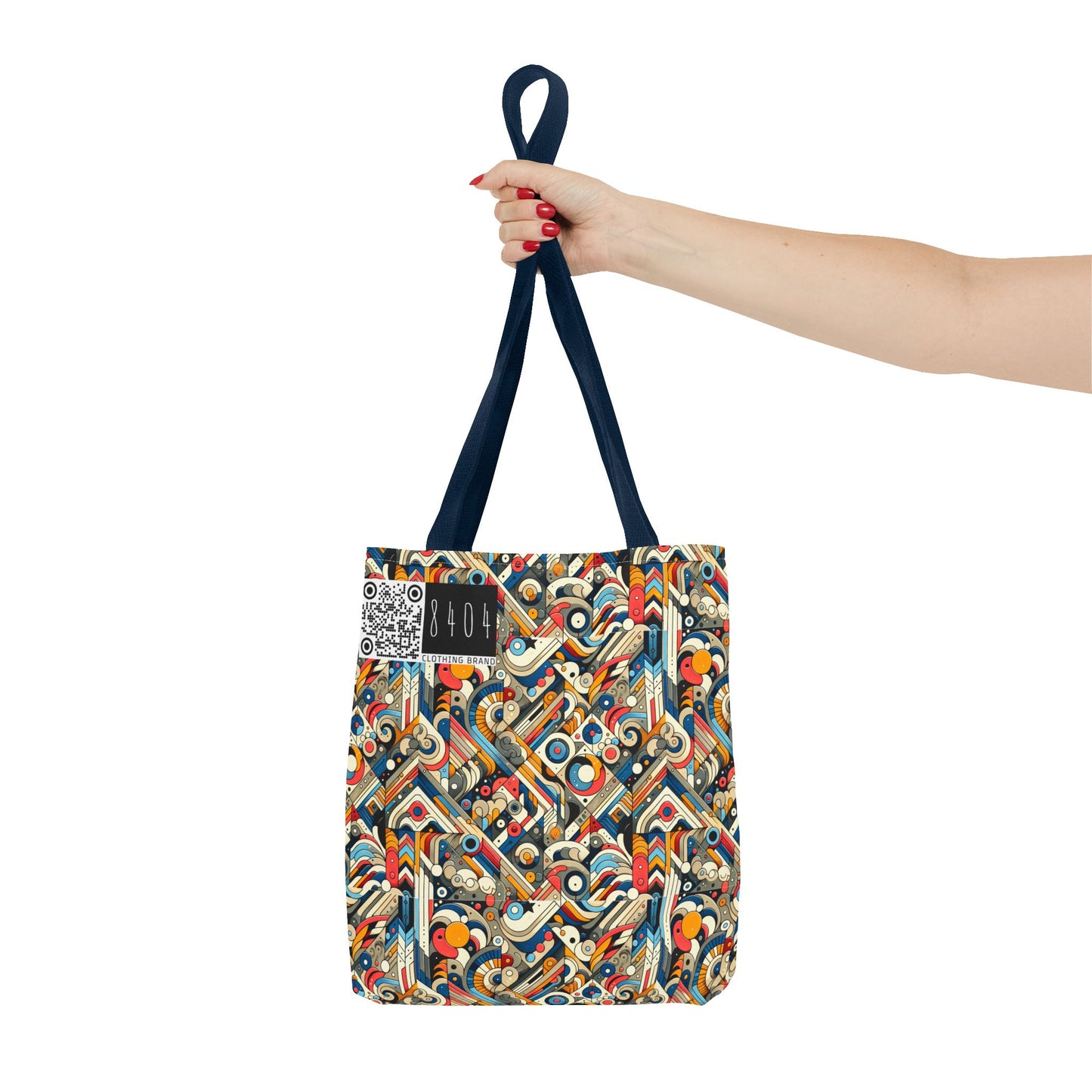 Abstract Graphic Art Modern Artistic Expression Tote Bag - 8404 Design-62
