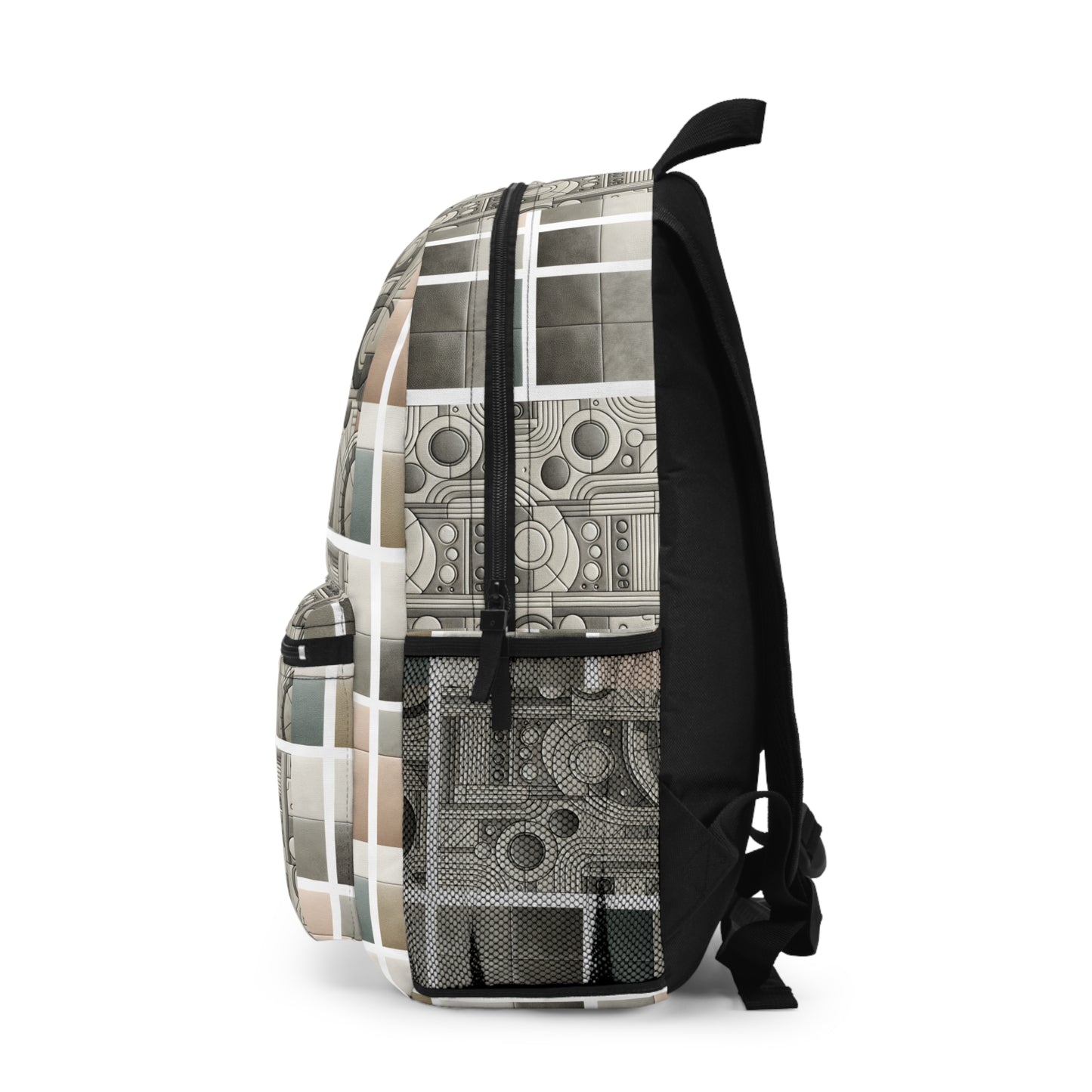 Tech Utility Chic Tech-Forward Minimalist Backpack - 8404 Design-59