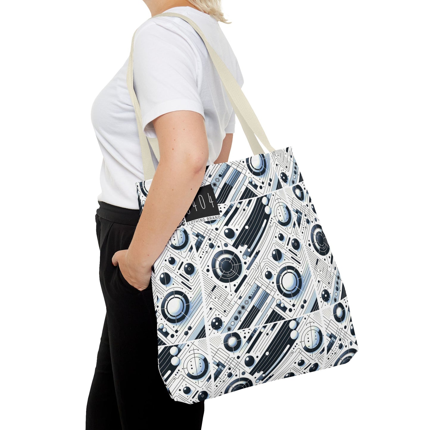 Tech Minimalism Minimalist Tech Tote Bag - 8404 Design-70