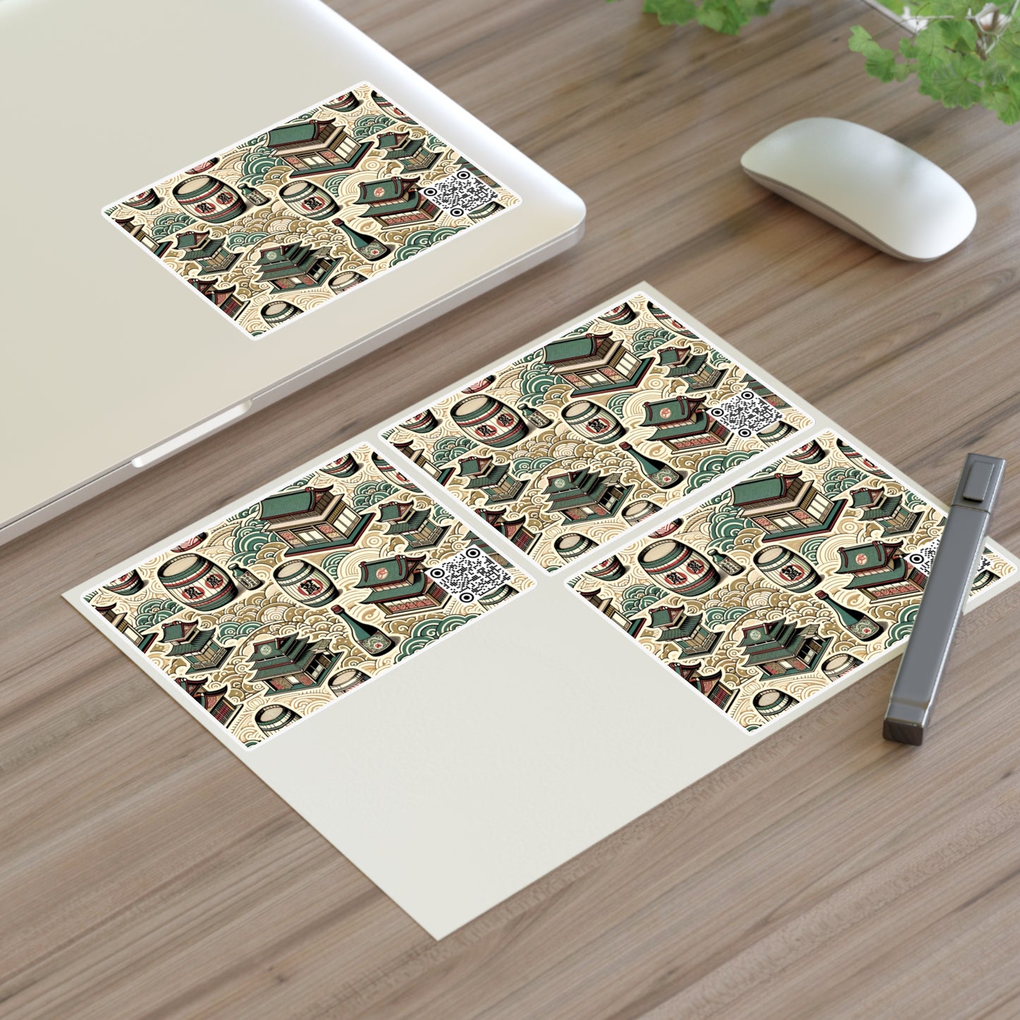 Cultural Artisanal Fusion Contemporary Cultural Elegance Sticker Sheets - 8404 Design-68
