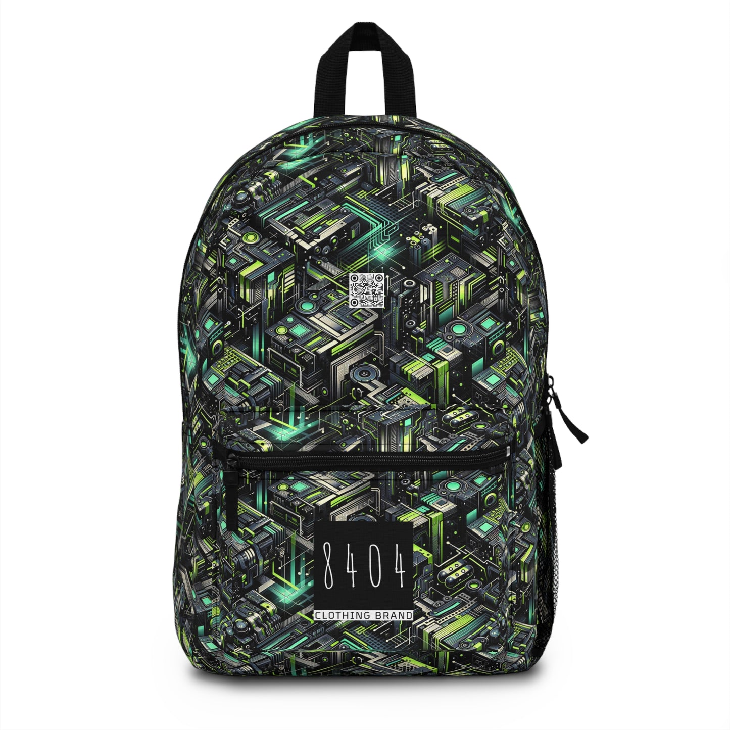 Tech-Infused Graphics Tech-Forward Streetwear Backpack - 8404 Design-47