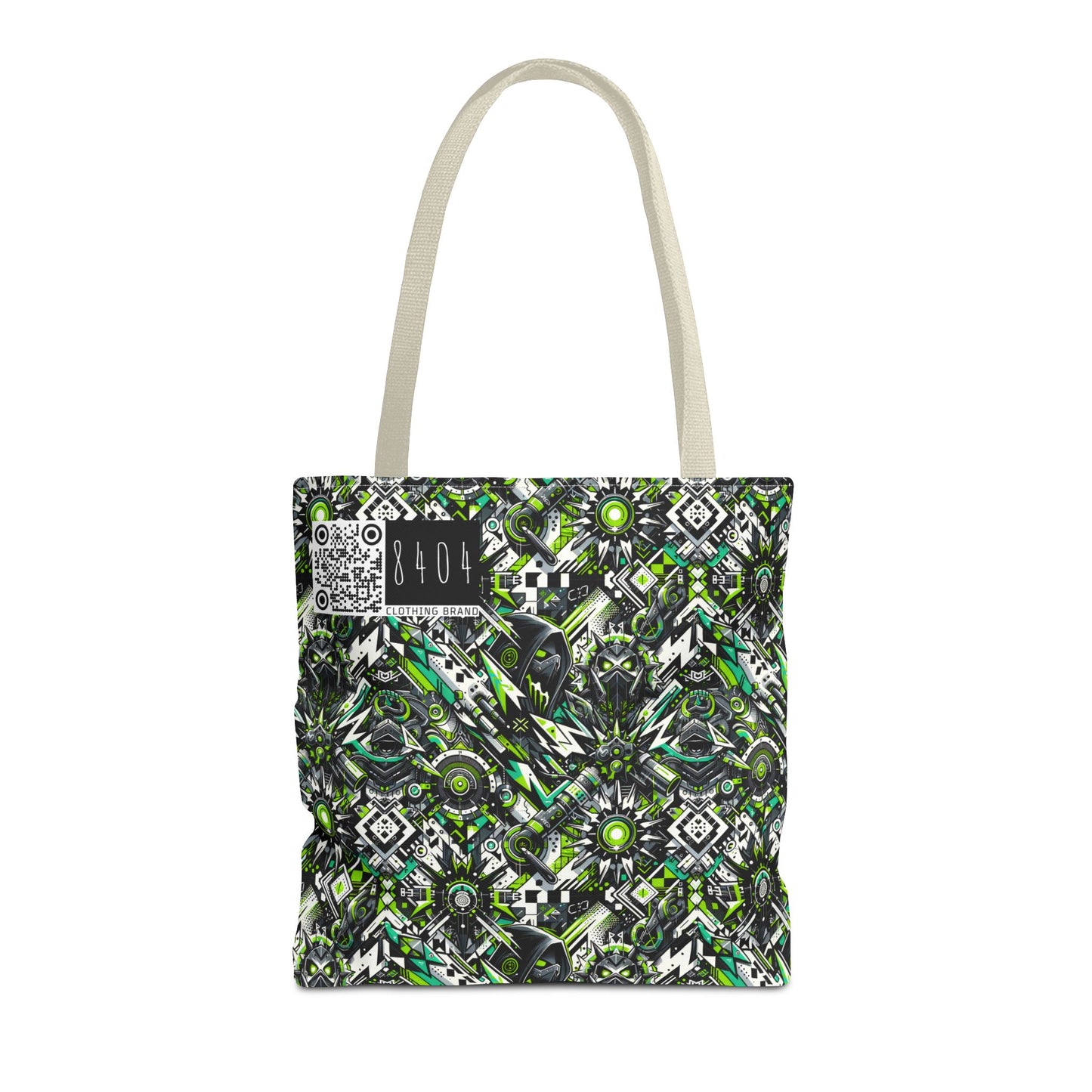 Graffiti Tech Fusion Bold Streetwear Fusion Tote Bag - 8404 Design-50