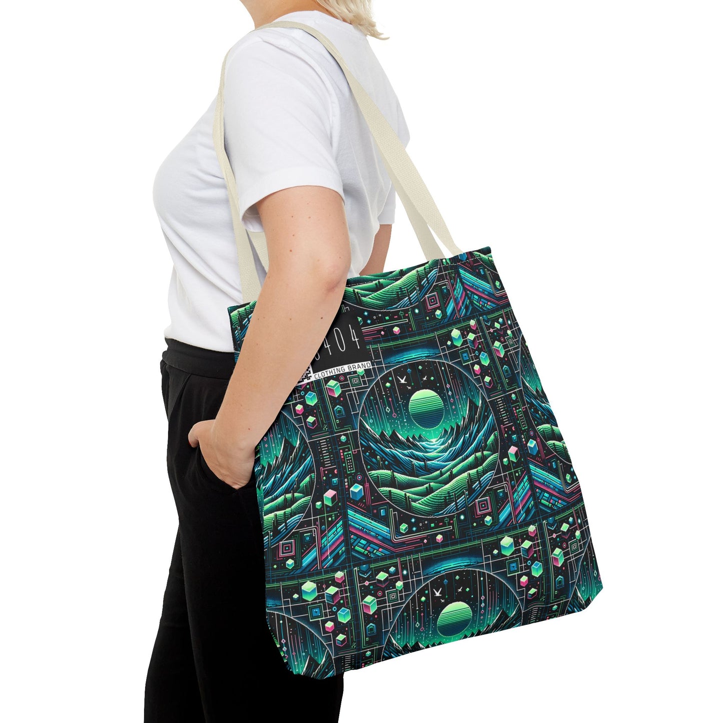 Digital Adventure Graphics Digital Explorer Tote Bag - 8404 Design-59