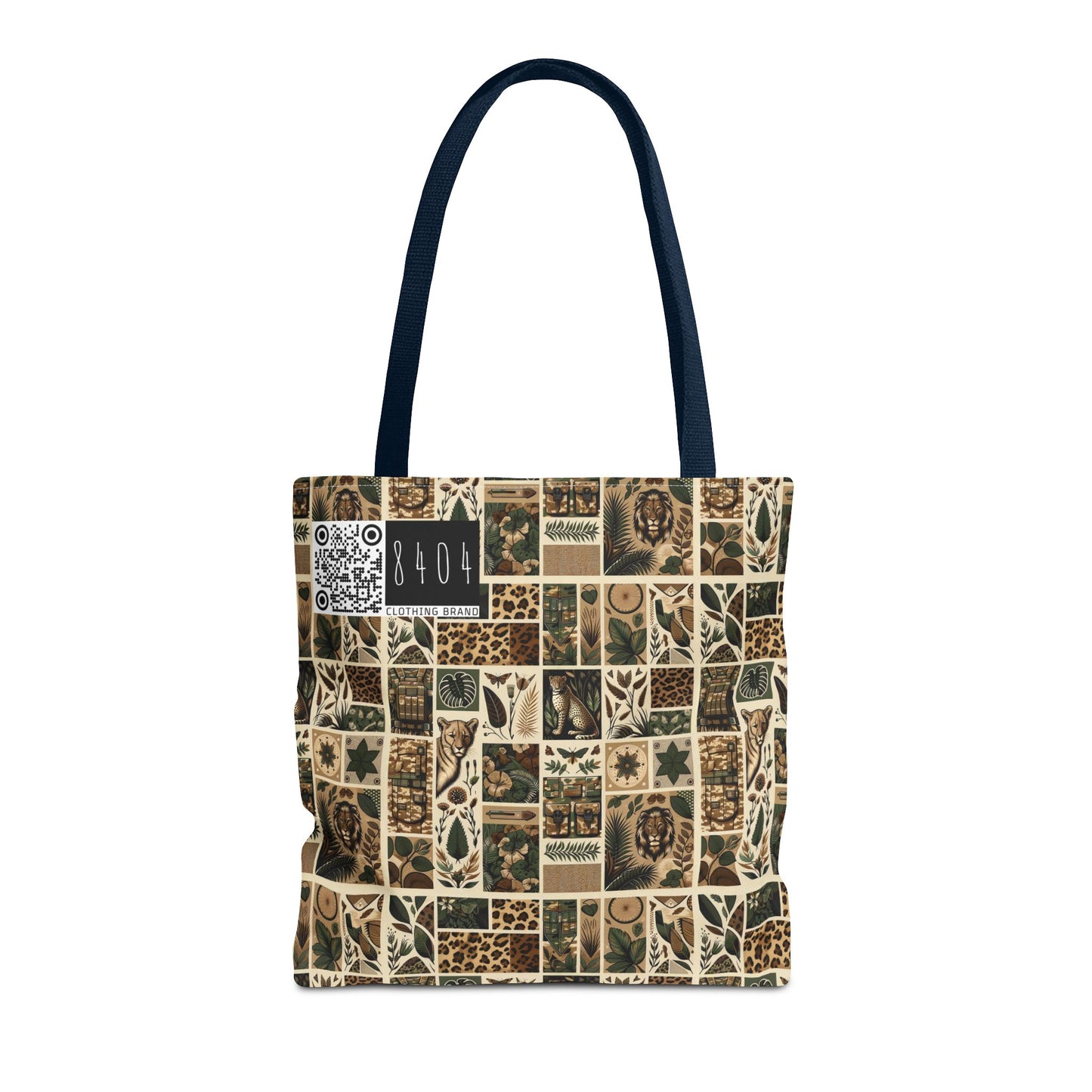 Streetwear Safari Urban Jungle Explorer Tote Bag - 8404 Design-51