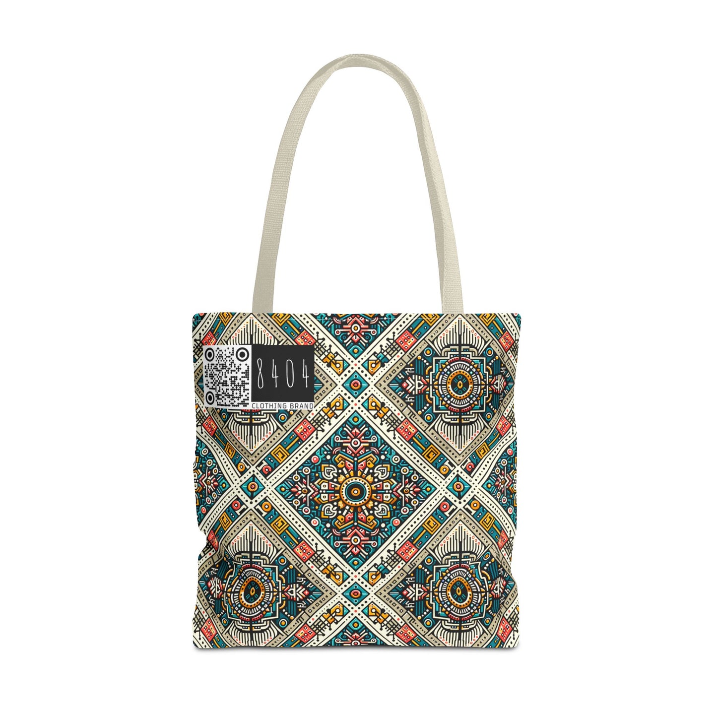 Cultural Fusion Tech Blend of Cultural Heritage With Tech-Inspired Elements Tote Bag - 8404 Design-64