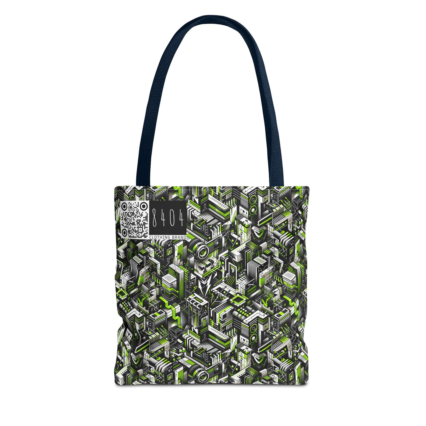 Graffiti Tech Fusion Bold Streetwear Fusion Tote Bag - 8404 Design-53