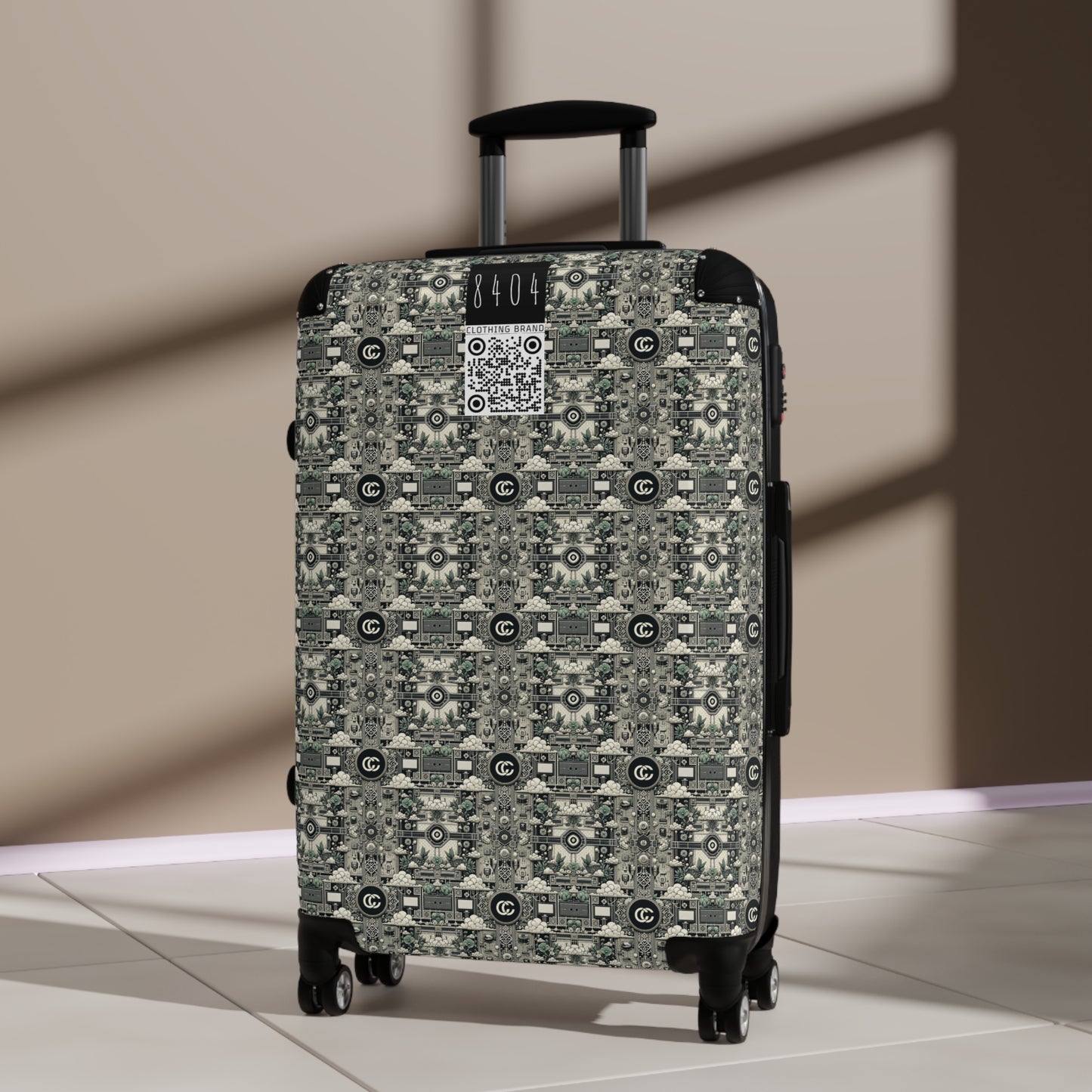 Cyber Garden Party Tech Garden Extravaganza Suitcase - 8404 Design-54