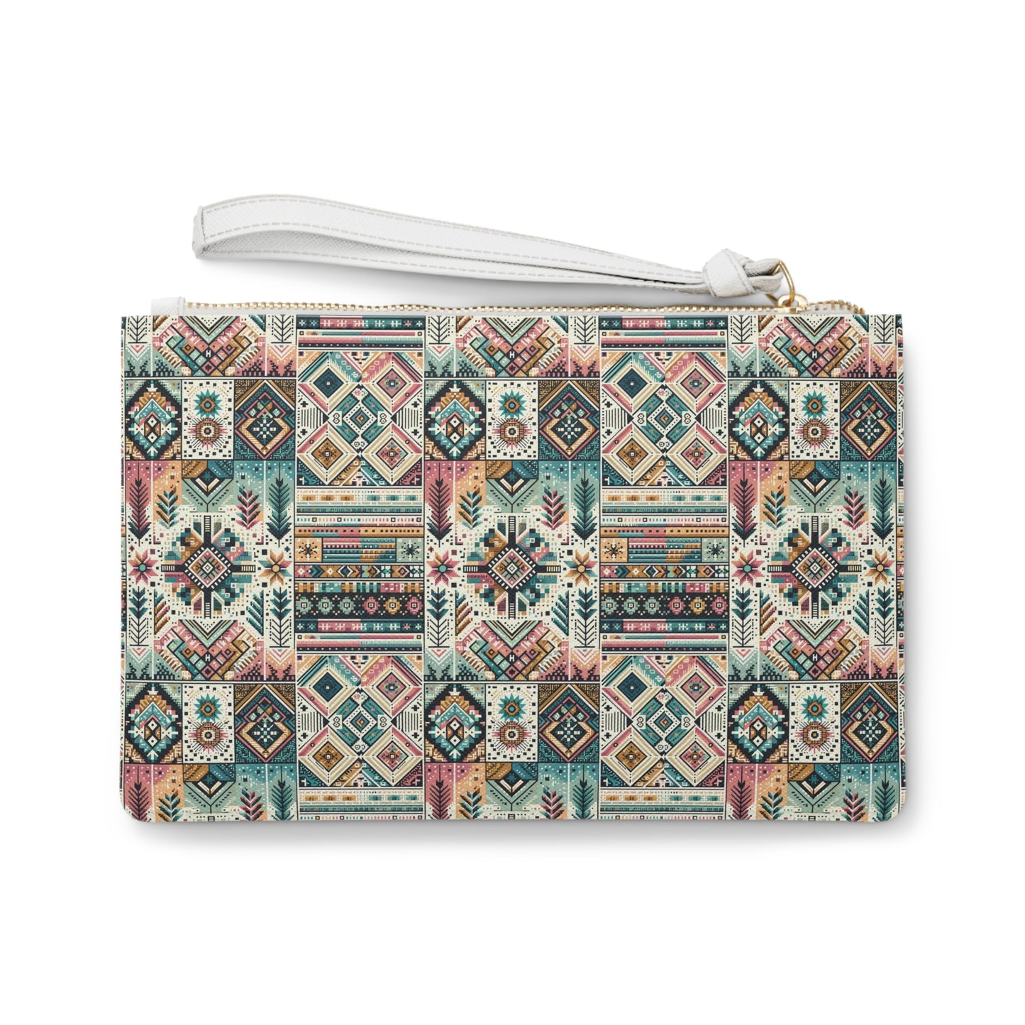 Digital Artisanal Fusion Digital Artisanal Clutch Bag - 8404 Design-49