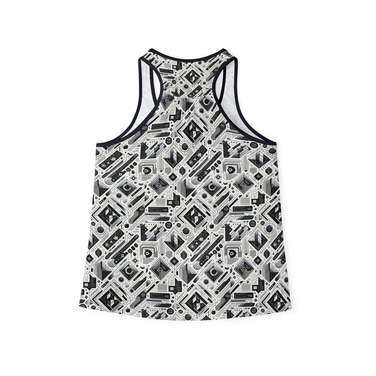 Tech Minimalism Minimalist Tech Women's Tank Top - 8404 Design-72