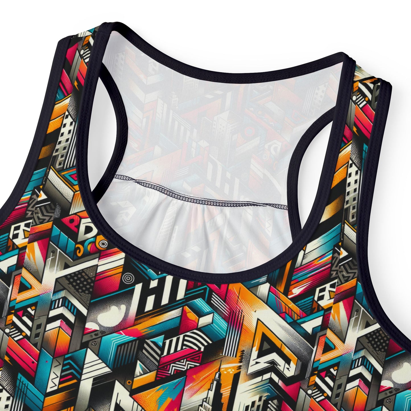 Graffiti Revival Urban Street Art Women's Tank Top - 8404 Design-62