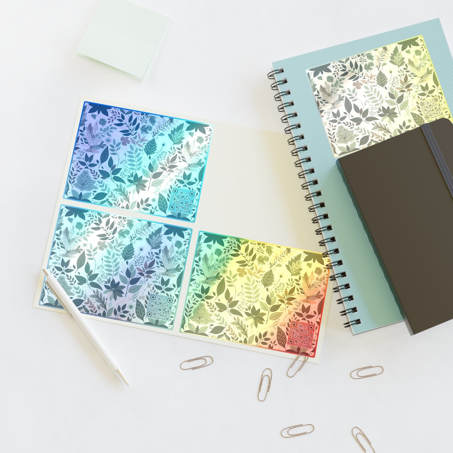 Streetwear Sustainability Environmentally Conscious Streetwear with a Natural Aesthetic Sticker Sheet - 8404 Design-57