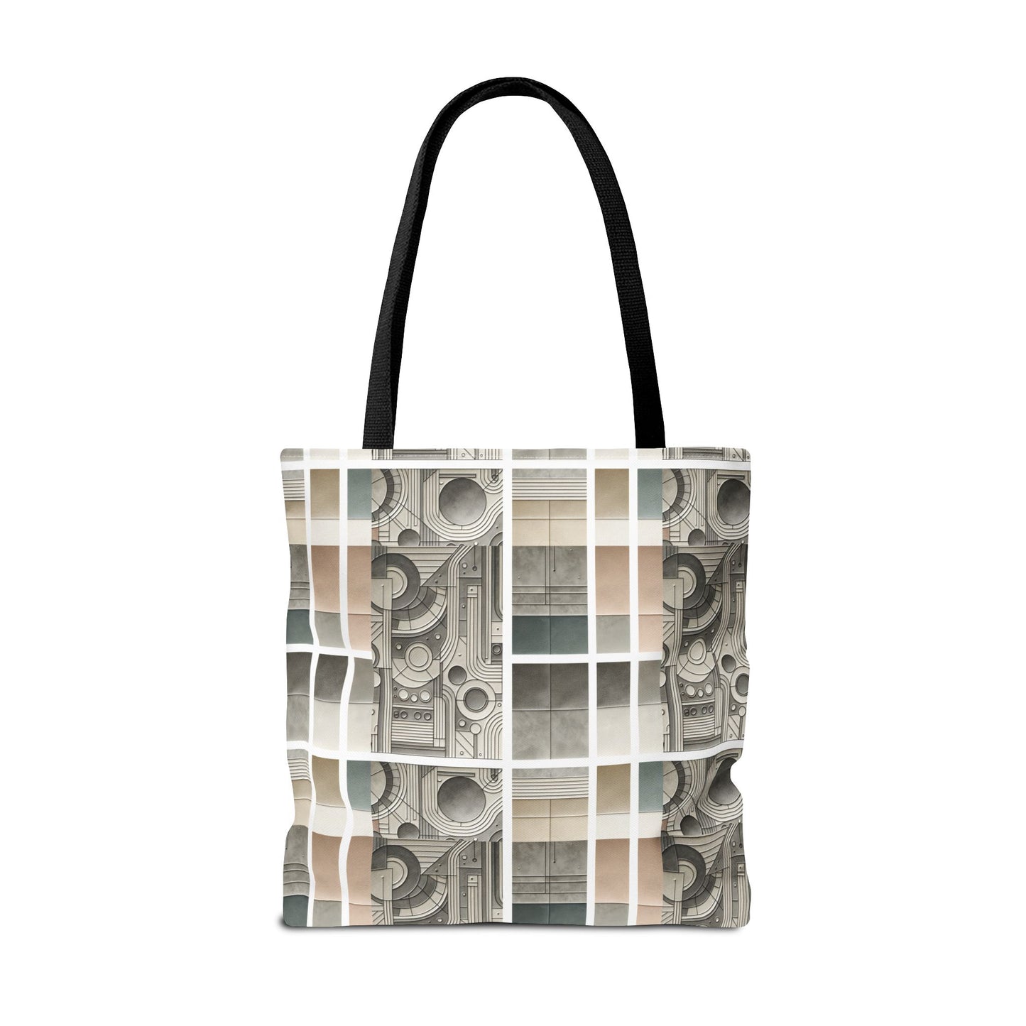 Tech Utility Chic Tech-Forward Minimalist Tote Bag - 8404 Design-59