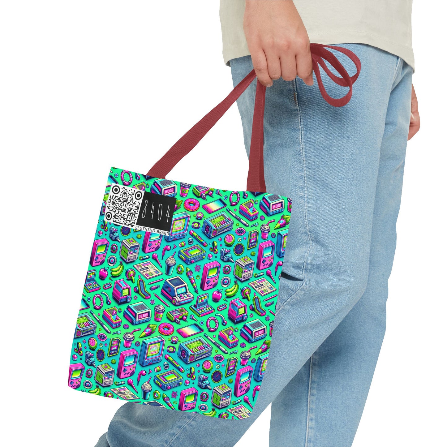 Y2k Revival Nostalgic Futurism Tote Bag - 8404 Design-48