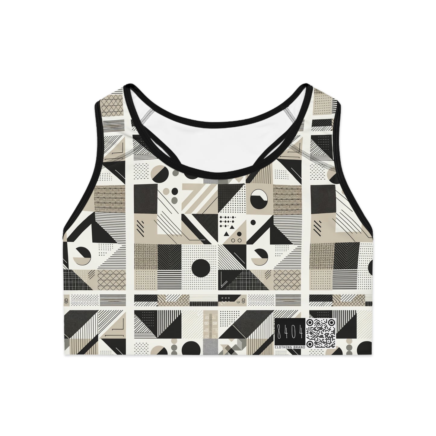 Elevated Athleisure Modern Sophistication With Sporty Elements Sports Bra - 8404 Design-76