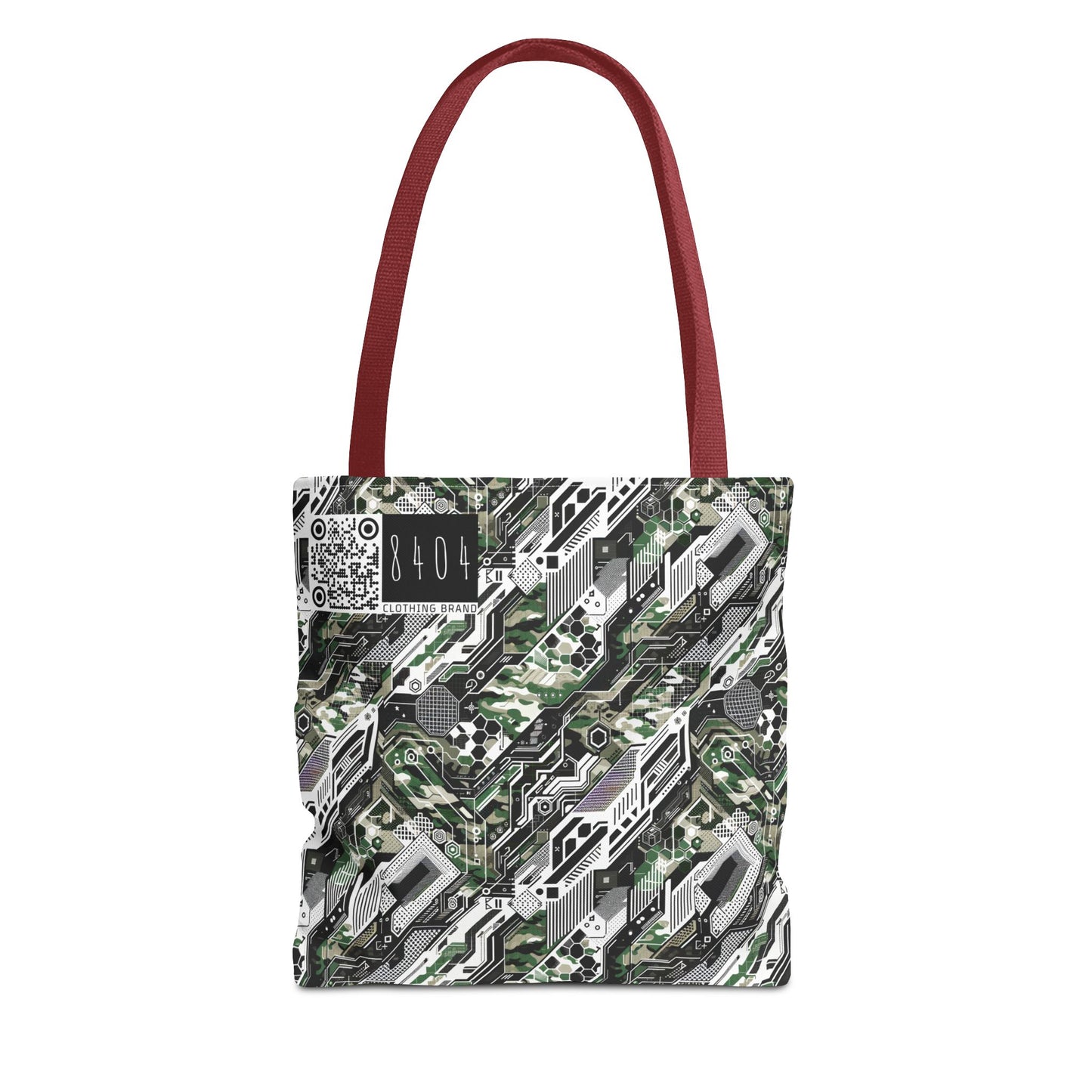 Tech Camo Fusion Tech-Forward Streetwear With a Futuristic Edge Tote Bag - 8404 Design-46