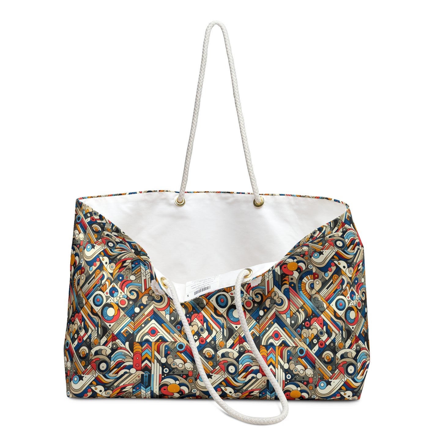 Abstract Graphic Art Modern Artistic Expression Weekender Bag - 8404 Design-62