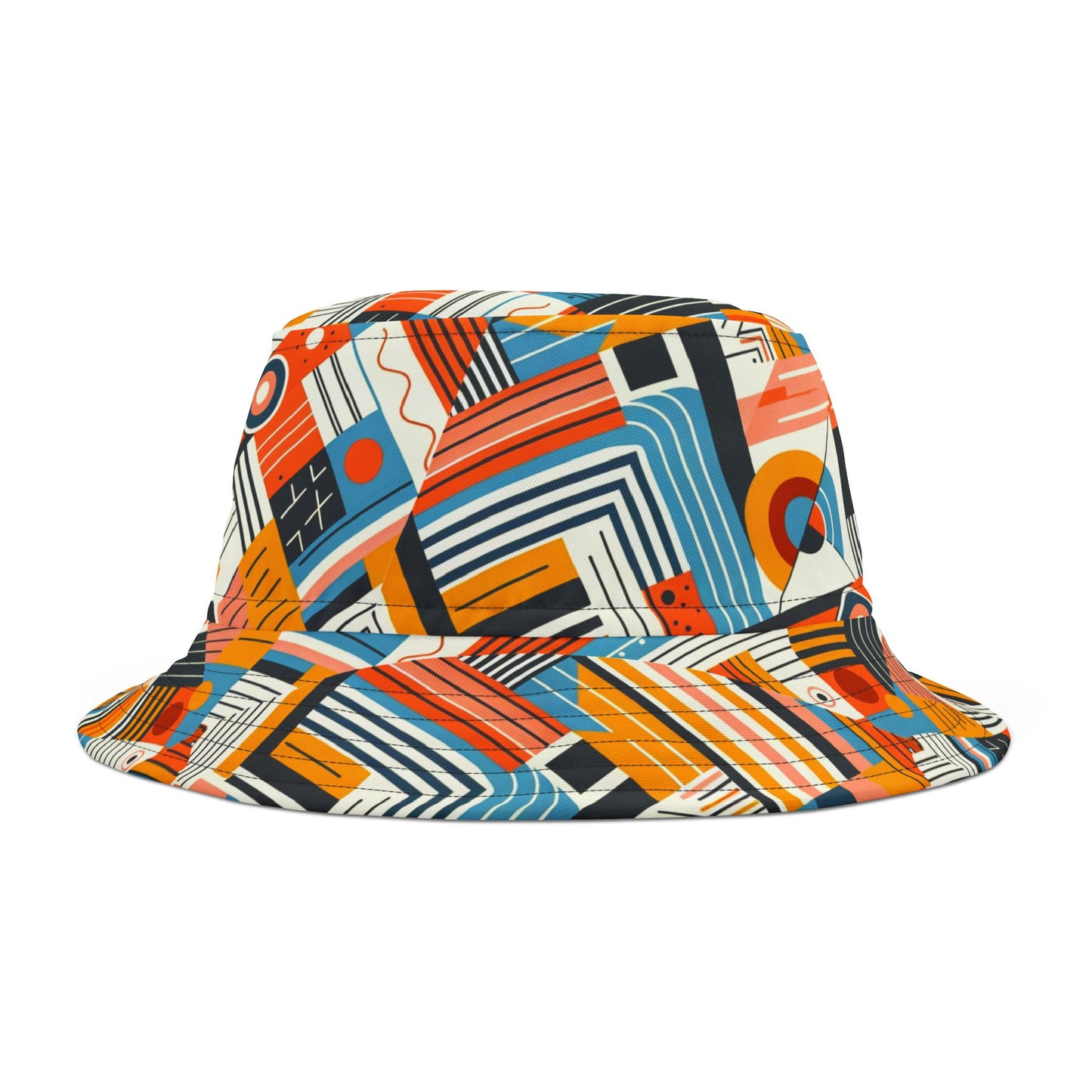 Abstract Graphic Art Modern Artistic Expression Bucket Hat - 8404 Design-54