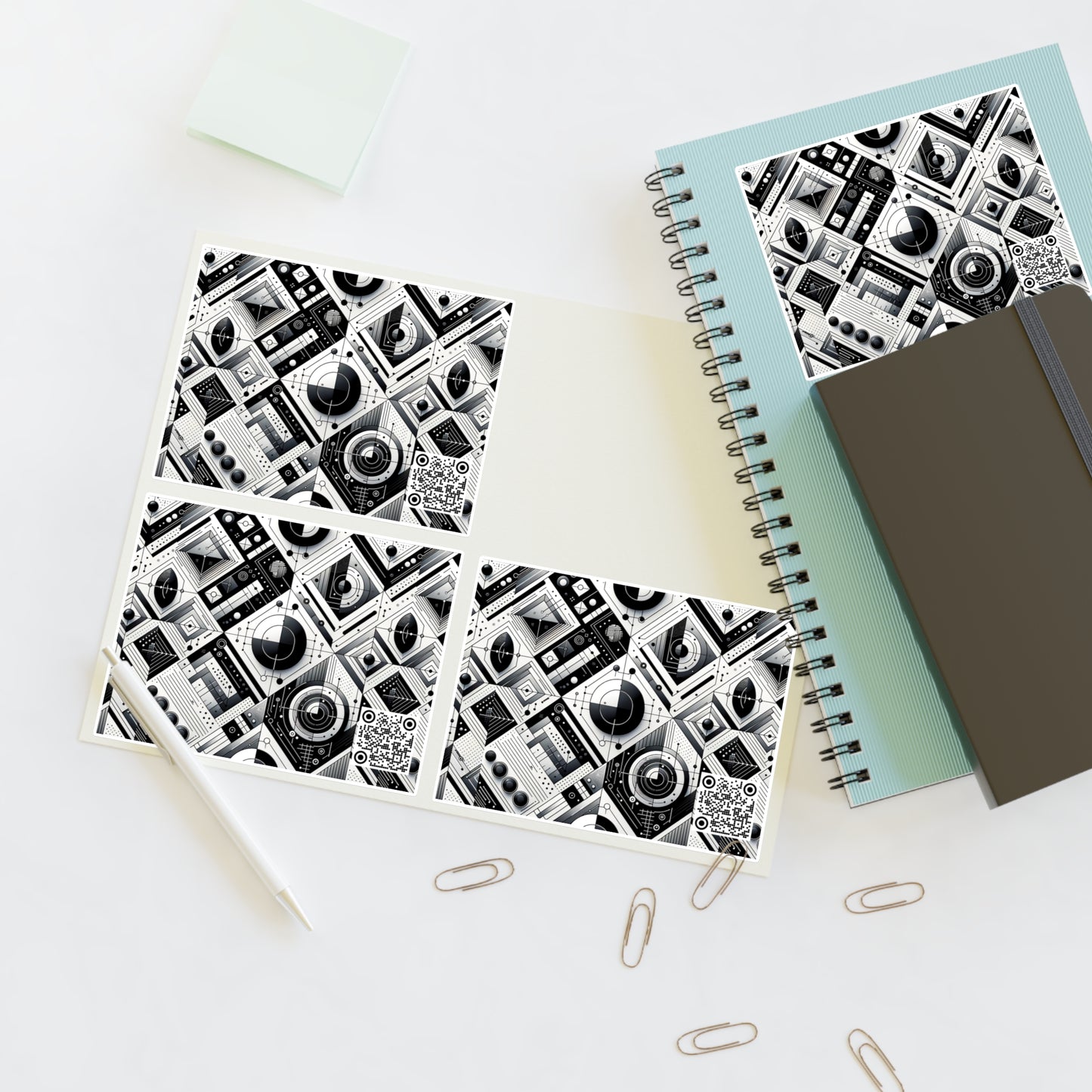 Digital Minimalism Minimalist Tech Sticker Sheets - 8404 Design-65