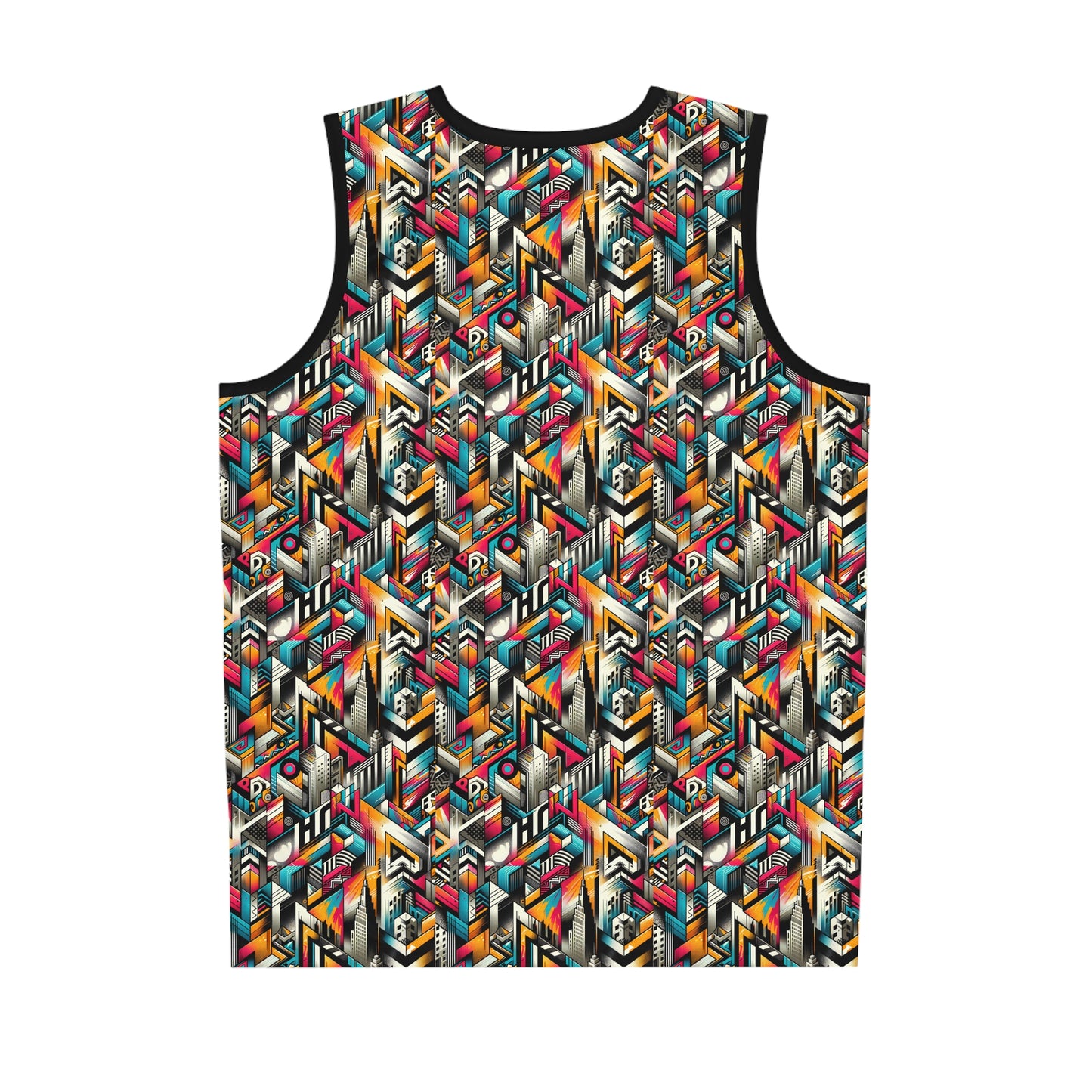 Graffiti Revival Urban Street Art Basketball Jersey - 8404 Design-62