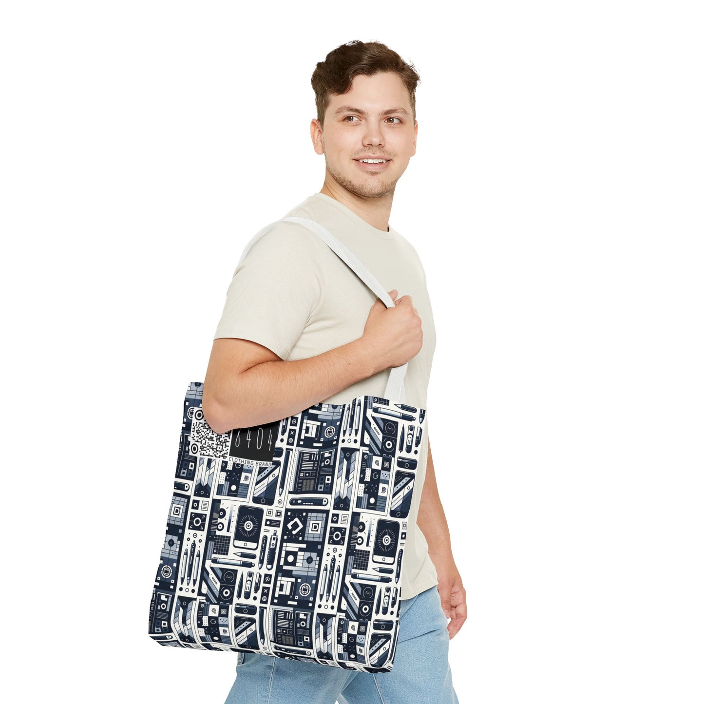 Minimalist Athleisure Minimalist Tech Tote Bag - 8404 Design-60