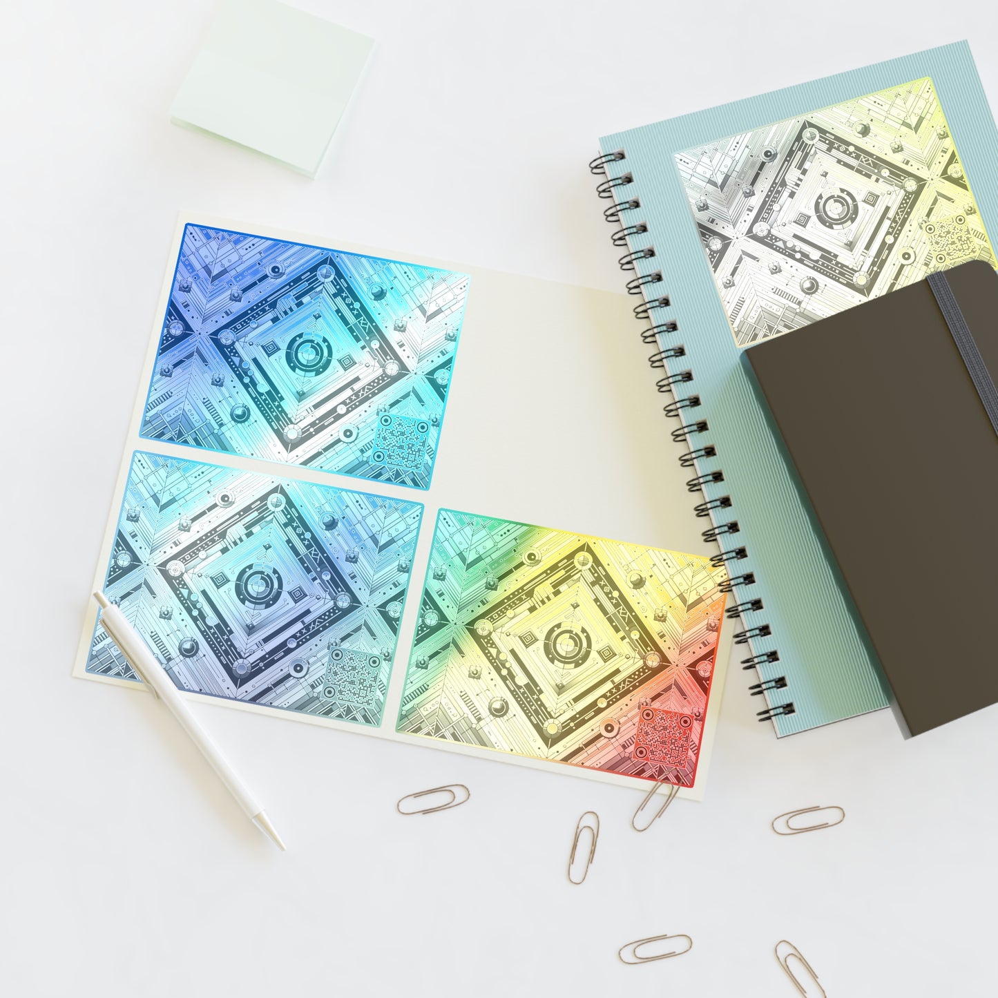 Tech Minimalism Minimalist Tech Sticker Sheets - 8404 Design-45