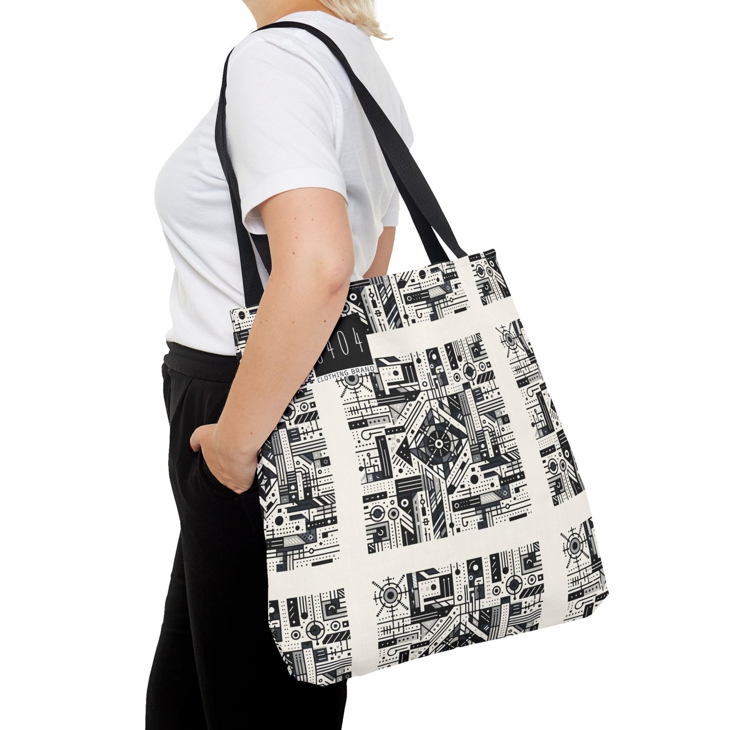Digital Minimalism Minimalist Tech Tote Bag - 8404 Design-47