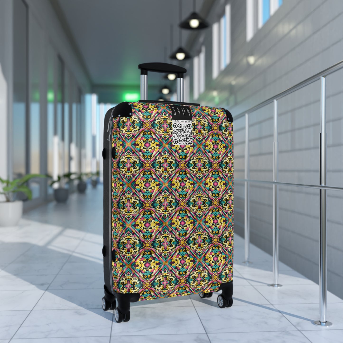Neon Pop Art Revival Pop Culture Retro Suitcase - 8404 Design-59