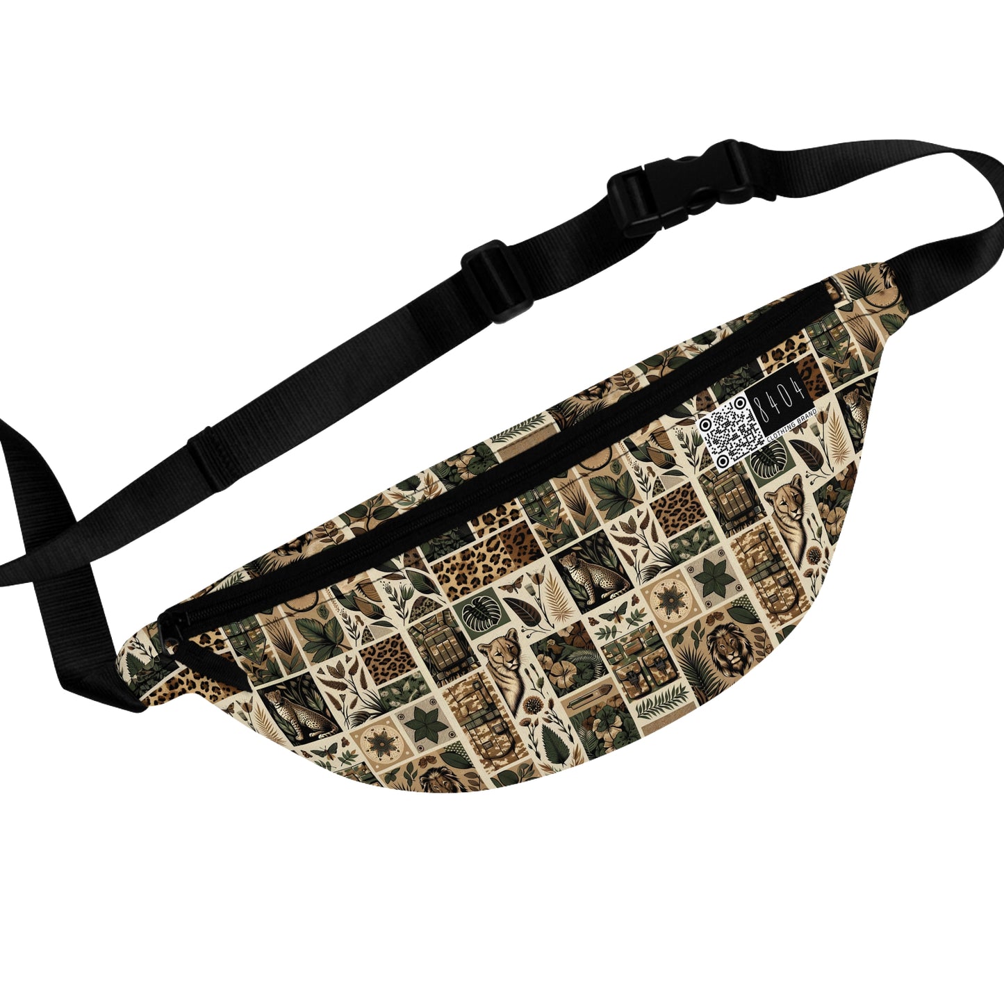 Streetwear Safari Urban Jungle Explorer Fanny Pack - 8404 Design-51