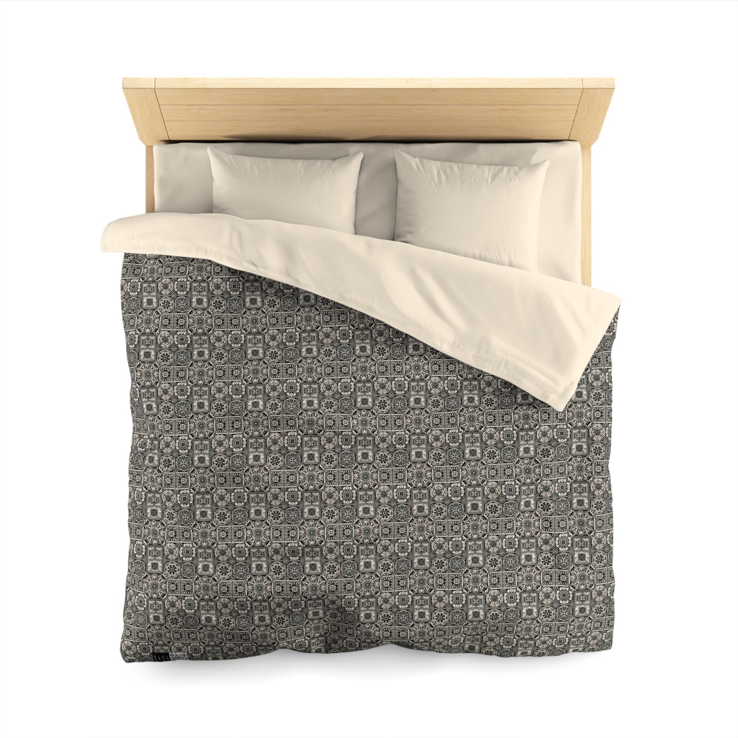 Cyber Garden Party Tech Garden Extravaganza Microfiber Duvet Cover - 8404 Design-45