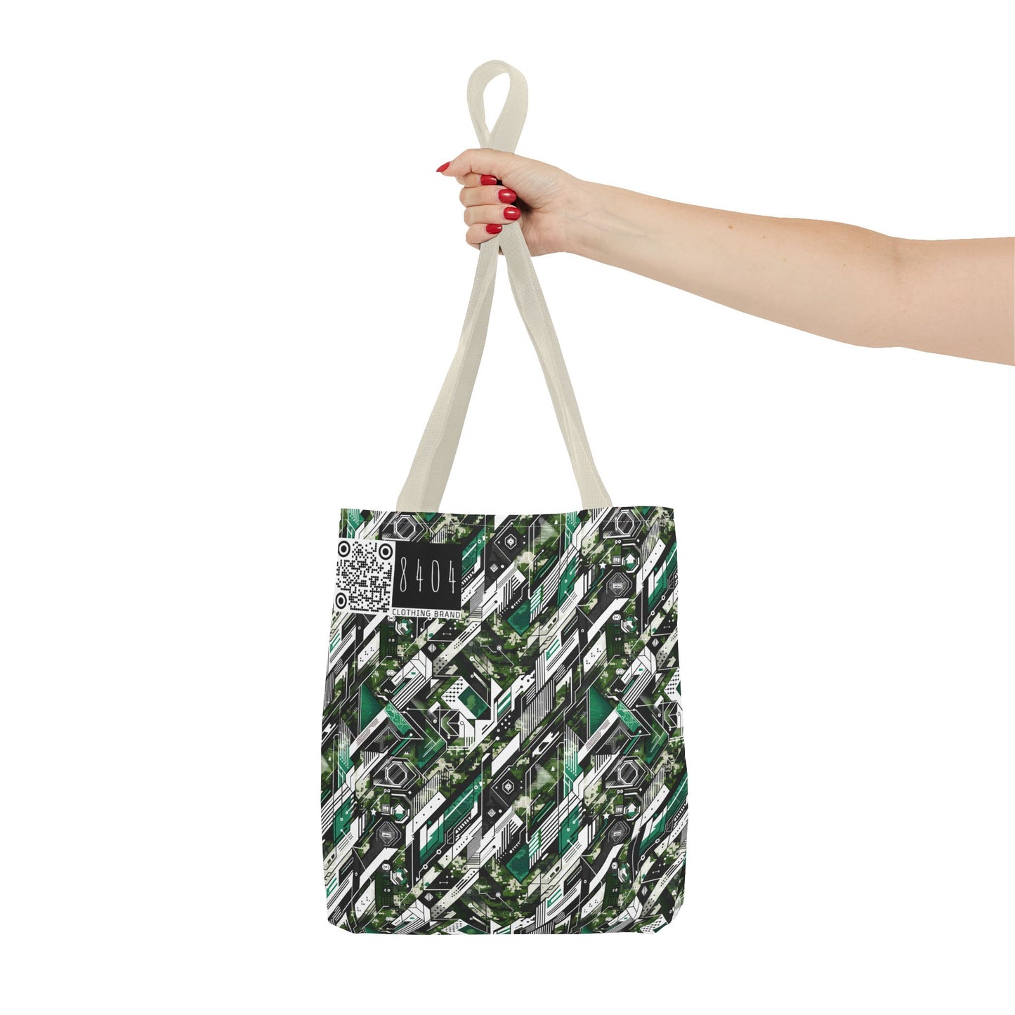 Tech Camo Fusion Tech-Forward Streetwear With a Futuristic Edge Tote Bag - 8404 Design-63