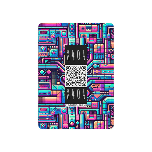 Digital Nostalgia Modern Retro Fusion Poker Playing Cards - 8404 Design-70 B