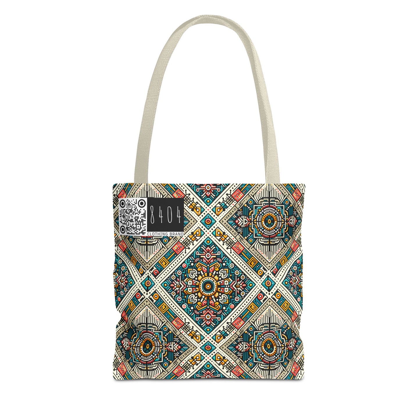 Cultural Fusion Tech Blend of Cultural Heritage With Tech-Inspired Elements Tote Bag - 8404 Design-64