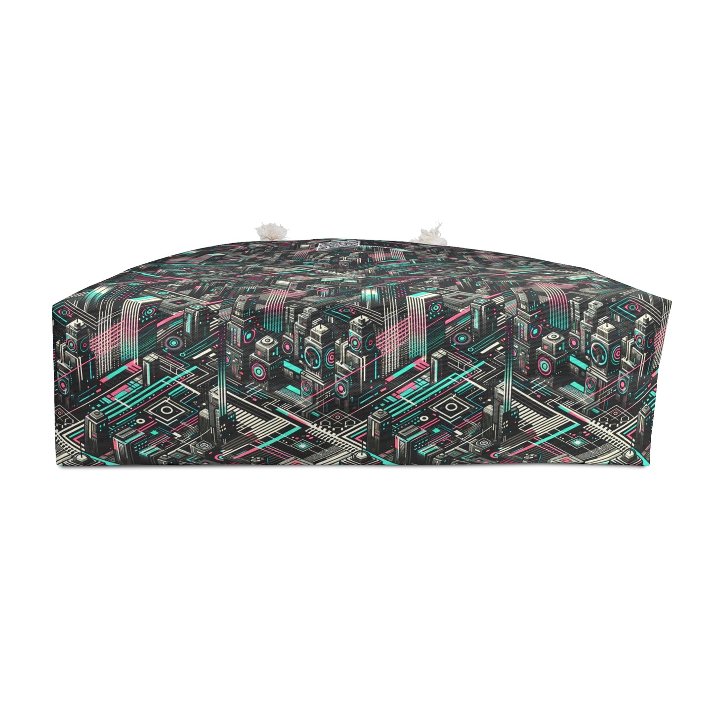 Digital Dreamland Tech-Inspired Streetwear Weekender Bag - 8404 Design-51