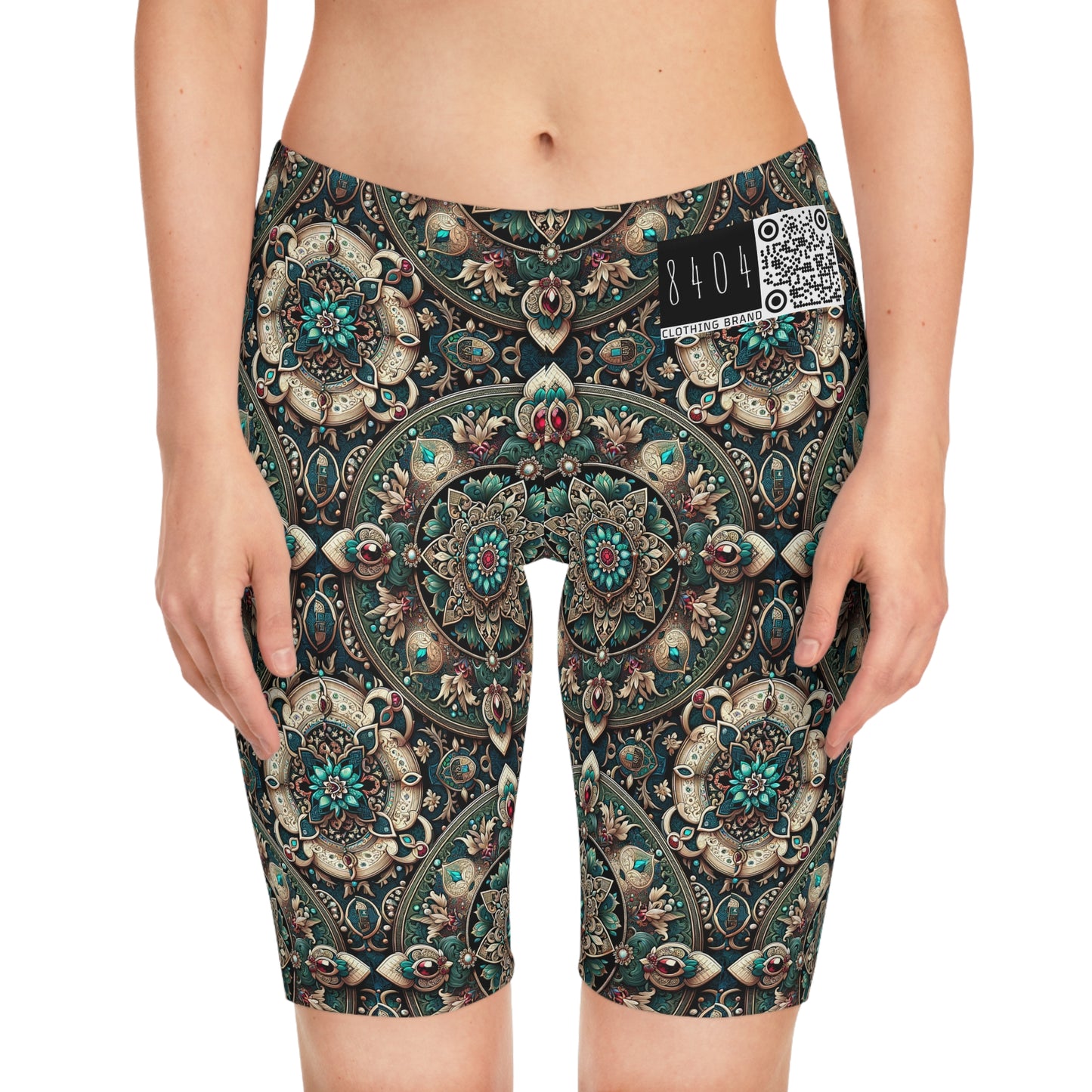 Neo-Dandyism Modern Dandy Streetwear Women's Bike Shorts - 8404 Design-56