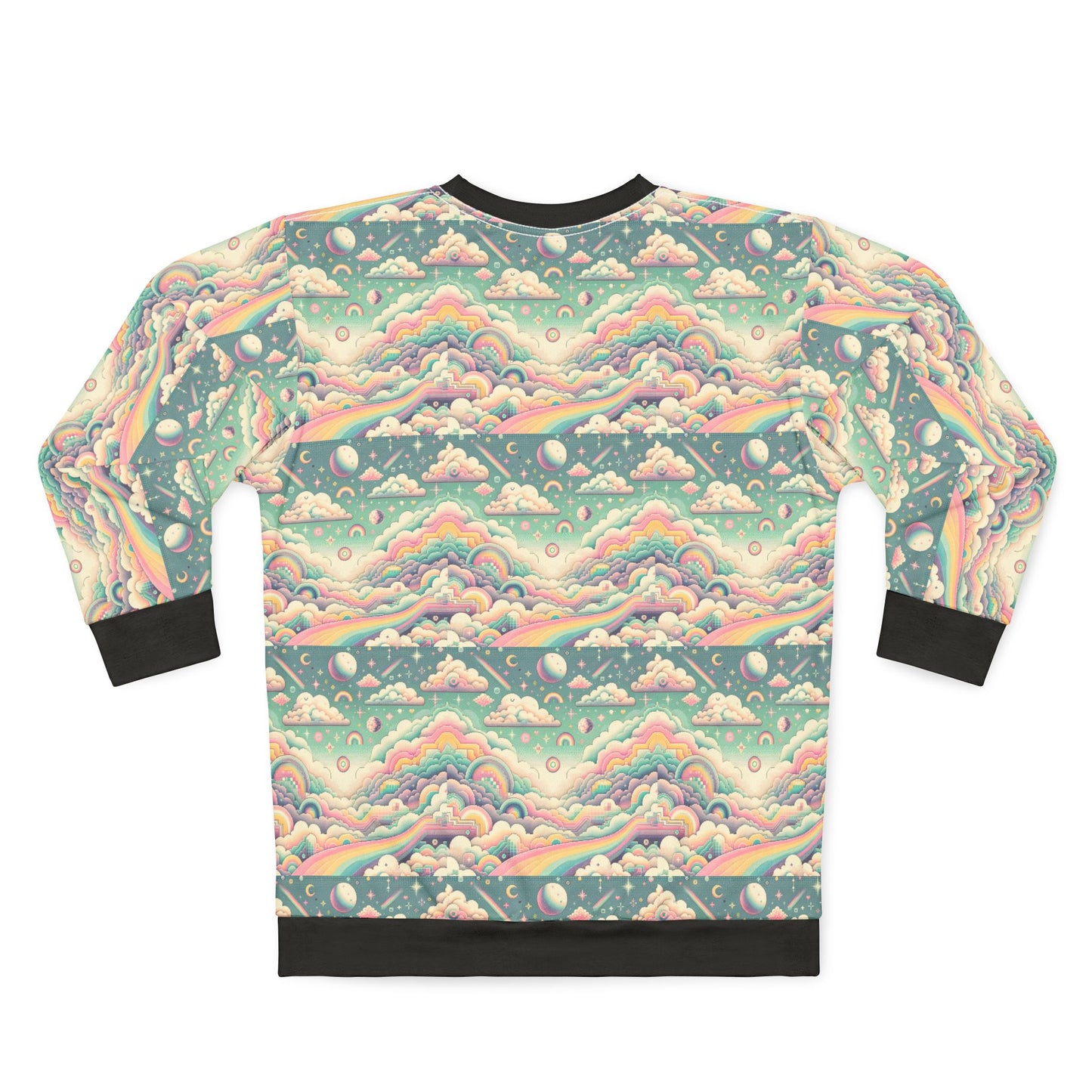 Digital Dreamland Whimsical and Nostalgic Streetwear With a Digital Twist Sweatshirt - 8404 Design-65