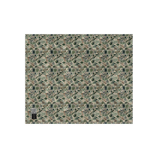 Streetwear Sustainability Environmentally Conscious Streetwear with a Natural Aesthetic Crushed Velvet Blanket - 8404 Design-57